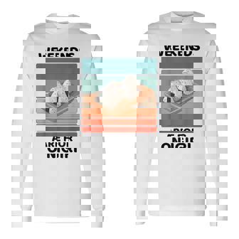 ヴィンテージおにぎりフードラバーウィークエンドはおにぎり好きの為 長袖Tシャツ - Kawaiitshirt