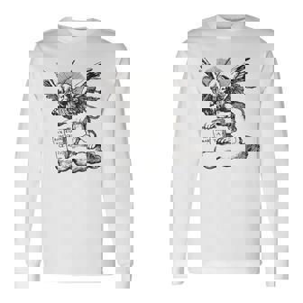 ヴェネツィア共和国のサンマルコ市の翼のあるライオン。 長袖Tシャツ - Kawaiitshirt