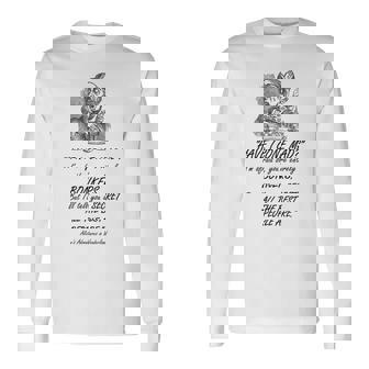 不思議の国のアリス マッドハッター デザイン 長袖Tシャツ - Kawaiitshirt