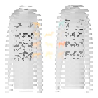 世界のオオカミ 長袖tシャツ 長袖Tシャツ - Kawaiitshirt