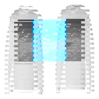 世界一美しい鏡張りの風景 長袖Tシャツ - Kawaiitshirt