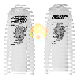 おもしろ 二郎系 イラスト ラーメン好きの人のカロリー肯定 長袖Tシャツ - Kawaiitshirt