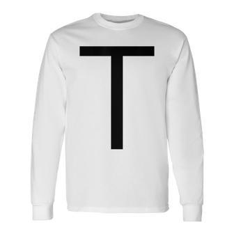 体操着 白ｔシャツ Tt兄弟 Ttブラザーズ 忘年会 新歓迎会 余興 二次会 パーティ 盛り上げ Agt 長袖Tシャツ - Kawaiitshirt