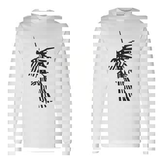 南米のペルーナスカラインハチドリコンドルのシルエット。 長袖Tシャツ - Kawaiitshirt