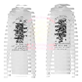 口を閉じた女として 記憶されない 長袖Tシャツ - Kawaiitshirt