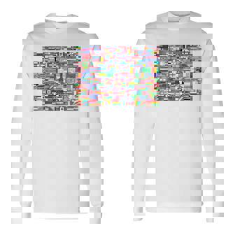 国際世界旗 国旗 世界地図 地球儀 長袖Tシャツ - Kawaiitshirt