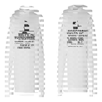 在宅勤務 在宅清掃 長袖Tシャツ - Kawaiitshirt