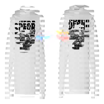地球上で最高のスーレーシングファンtシャツ。 長袖Tシャツ - Kawaiitshirt