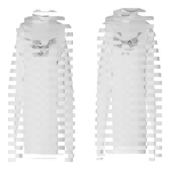 天使の羽 自由な守護天使 長袖Tシャツ - Kawaiitshirt