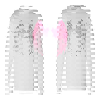 天使の翼 天使の羽 ヘヴンローズ 長袖Tシャツ - Kawaiitshirt