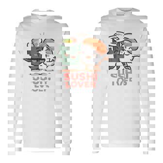 寿司好き 長袖Tシャツ - Kawaiitshirt