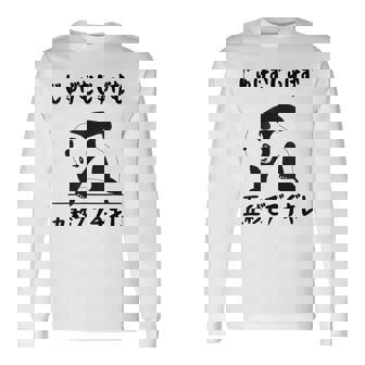 寿限無 5秒ぶっちぎりネタ 落語 言い間違い ジョーク ギャグ ツッコミ パンダ 面白い 長袖Tシャツ - Kawaiitshirt