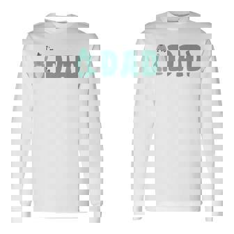 恐竜 かわいい 恐竜好き 家族 お揃い 親子ペア 親子コーデ 家族写真 お父さん 父 パパ I'm Dad 長袖Tシャツ - Kawaiitshirt