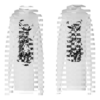 悪魔の女 長袖Tシャツ - Kawaiitshirt