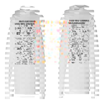 新学期 面白い 学校 看護師 アルファベット 学校 看護師 生活 長袖Tシャツ - Kawaiitshirt