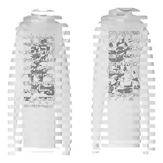 日本 侍 武士 上杉謙信 漢詩 九月十三夜 漢字 毘沙門天 旗印 バックプリント 長袖Tシャツ - Kawaiitshirt