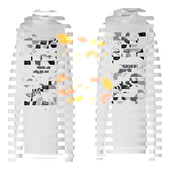 日本 寿司 お土産 長袖Tシャツ - Kawaiitshirt