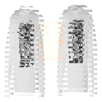 日本のアニメ漫画とカワイイ美学 長袖tシャツ 長袖Tシャツ - Kawaiitshirt