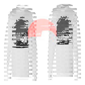 日本ミニトラック 軽自動車 キャブ オーバー コンパクト 四駆 オフロード トラック 長袖Tシャツ - Kawaiitshirt