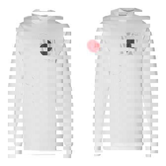 日本代表 ひの丸 日本国旗ポール 裏 長袖Tシャツ - Kawaiitshirt