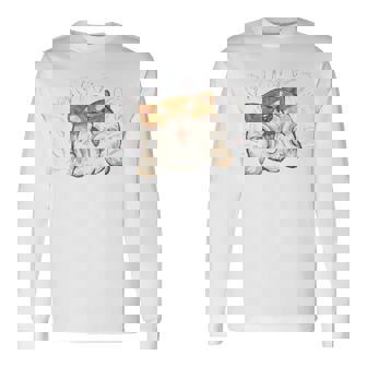 柴犬 かわいい いぬ 子犬 ペット おもしろ 動物 アート イラスト 長袖tシャツ 長袖Tシャツ - Kawaiitshirt