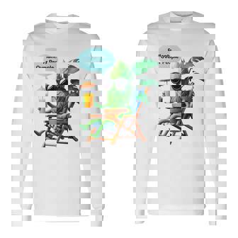 植物より人間 長袖tシャツ 長袖Tシャツ - Kawaiitshirt