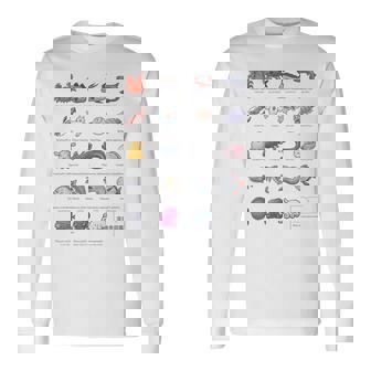 深海魚図鑑2 長袖Tシャツ - Kawaiitshirt