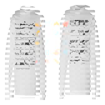 深海魚図鑑3 長袖Tシャツ - Kawaiitshirt