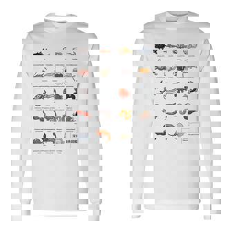 深海魚図鑑4 長袖Tシャツ - Kawaiitshirt