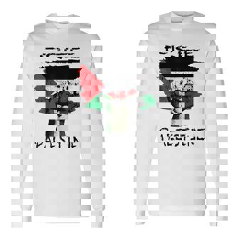 無料のパレスチナ服 長袖Tシャツ - Kawaiitshirt