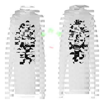 猫フェリックス キティ ゴーラッキー 長袖Tシャツ - Kawaiitshirt