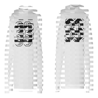 番号33 長袖Tシャツ - Kawaiitshirt