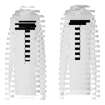 白い体操服 【T、Tt、Ttttー！】Tt兄弟 Ttブラザー 長袖Tシャツ - Kawaiitshirt