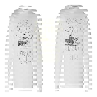 私は1900年代から面白いレトロから我慢してください 長袖tシャツ 長袖Tシャツ - Kawaiitshirt