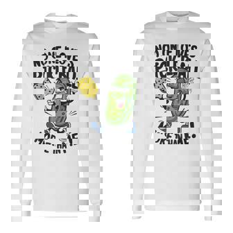 私ほどピックルボールが好きな人はいない 長袖Tシャツ - Kawaiitshirt