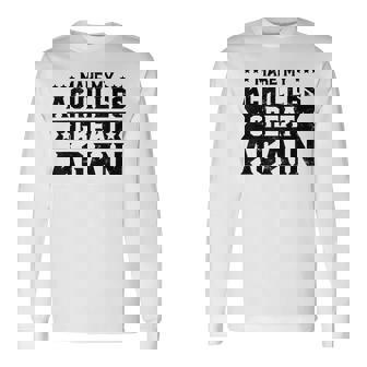 素晴らしいアキレス腱膝アパレル 長袖Tシャツ - Kawaiitshirt