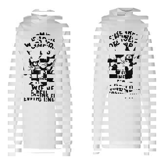 結婚10周年記念日 結婚10年目 いい猫 面白い 長袖Tシャツ - Kawaiitshirt