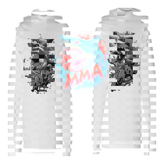 総合格闘技 プレデター バックプリント 長袖Tシャツ - Kawaiitshirt