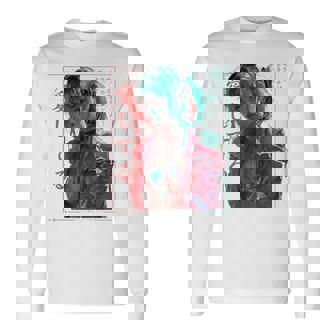 美的テックウェアi ギャングスタ・アニメ 長袖tシャツ 長袖Tシャツ - Kawaiitshirt