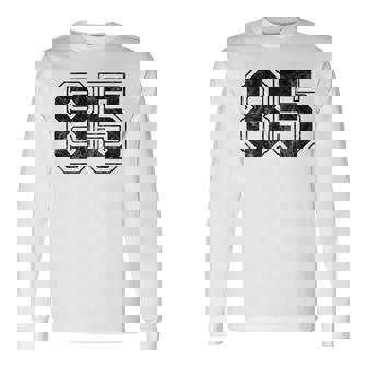 背中に85番 長袖Tシャツ - Kawaiitshirt