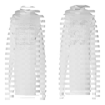 背面に60番。 長袖Tシャツ - Kawaiitshirt