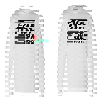 自由ガザ パレスチナ パレスチナ 国旗 自由パレスチナ ガザ 長袖Tシャツ - Kawaiitshirt