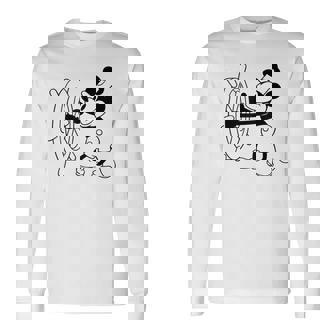 蒸気船ウィリー・ミッキー 長袖Tシャツ - Kawaiitshirt