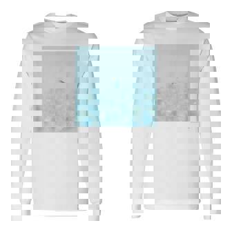 詩とメルヘン 葉祥明 おなかの赤ちゃんとお話ししようよ 長袖Tシャツ - Kawaiitshirt