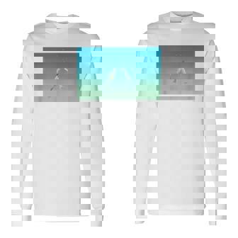 詩とメルヘン 葉祥明 ジェイクと海のなかまたち P27 長袖Tシャツ - Kawaiitshirt