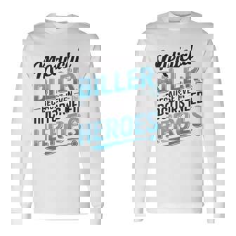 認定医療ビラーアパレル医学病院の仕事 長袖Tシャツ - Kawaiitshirt