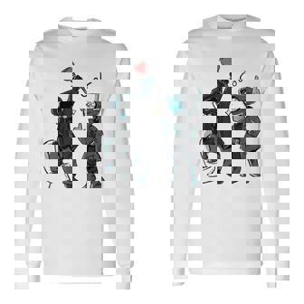 誕生日ボーイ、カメラマン、スピーカーマン、スキビディトイレ 長袖Tシャツ - Kawaiitshirt