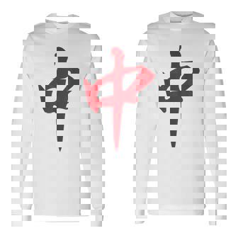 赤麻雀龍 紅中 タイル 麻雀タイム 長袖Tシャツ - Kawaiitshirt