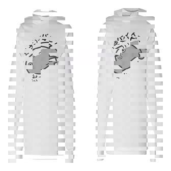 逆さバンバスピス サカバンバスピース サカバンバスピス ギャグ ダジャレ お笑い好き 古代魚 ネタ お笑い おもしろ ネ 長袖Tシャツ - Kawaiitshirt