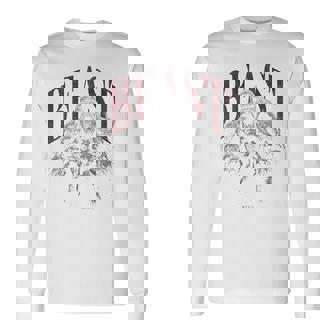 バックプリント 野生の落書きゴリラカラフルな動物猿猿ゴリラ 長袖Tシャツ - Kawaiitshirt